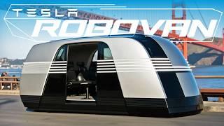 2027 Tesla Robovan Unveiled by Elon Musk | Eksterior, Interior, Features