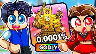 I Spent $753,894 On The NEW UPGRADED TITAN GODLY In SKIBIDI TOWER DEFENSE!