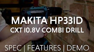 MAKITA HP331D *NEW* 10.8V CXT COMBI-DRILL from Toolstop FIRST LOOK!