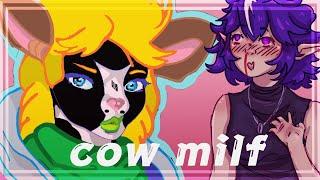 [Art collab] Cow MILF Saly ft. fearfulmilk