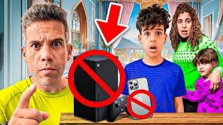 PAPÁ le quita el XBOX & IPHONE a LORENZO|4PLUSONE