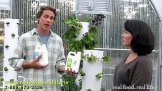 Why Tower Garden Nutrients Are Important - real food. real life.