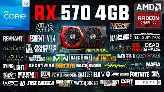 RX 570 4GB Test in 50 Games in 2023