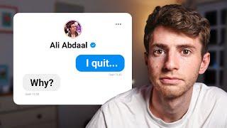 Why I Left The Ali Abdaal Team