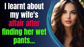 I learnt about my wife's affair after finding her wet pants...#cheating wife