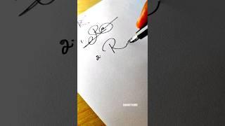 How to sign the letter R?