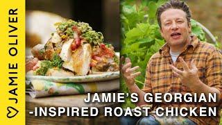 Spit Roast Chicken - Georgian-Inspired | Jamie Cooks Georgia