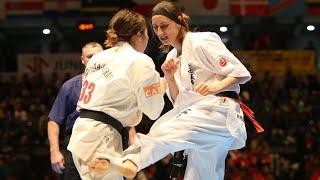 【新極真会】3rd place playoff Woman Irina Valieva vs Yui Kikukawa The 12th World Karate Championship