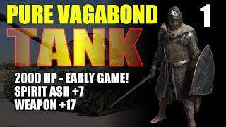 Elden Ring PURE VAGABOND TANK BUILD - Complete Walkthrough - Part 1