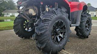 New MUD tires for the Gen 3 Outlander and machine update Terache Aztex