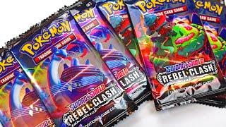 WORST Fake Pokemon Cards Booster Packs - Sword and Shield Rebel Clash Booster Packs from Aliexpress