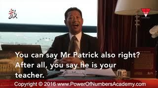 Conman Prof Dr Oliver Tan Power of Numbers Academy visiber