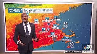 Forecast: Summer sizzle today before temps cool again