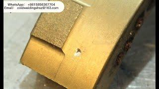 Repairing Brass by electric spark surfacing to solve the air hole and sand hole of castings