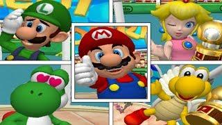 Mario Power Tennis: All Character's Trophy Celebrations (CLEAR AUDIO & HIGH QUALITY)