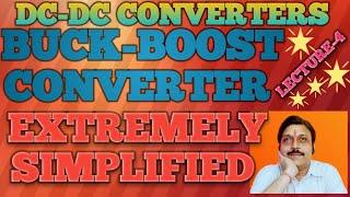 BUCK-BOOST CONVERTER EXTREMELY SIMPLIFIED|Best Explanation ever