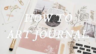  how to art journal 