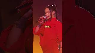 Rihanna performs at SUPER BOWL 
