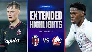 Bologna vs. Lille: Extended Highlights | UCL League Phase MD 5 | CBS Sports Golazo