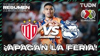 Resumen | Necaxa vs Puebla | CL2023 Liga Mx - J15 | TUDN