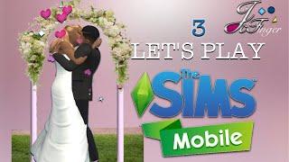 The Sims Mobile LET’S PLAY | PART 3 | THE WEDDING | 
