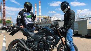 Подарил мотоцикл Пилоту | PilotZX6r в Москве