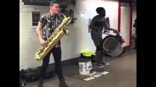 the coolest  saxophone player ever