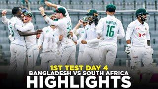 Full Highlights | Bangladesh vs South Africa | 1st Test Day 4 | M3H1K