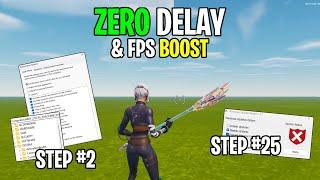 25 PC Tweaks for Better FPS & Zero Delay 