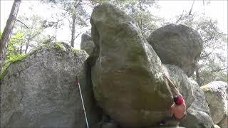 Fontainebleau - Rocher Saint-Germain Est - Vous en Reprendrez Deux Doigts? 7C