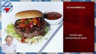 Alfons Schuhbeck - Hamburger mit Barbecue Salat