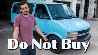 Here's 5 reasons you should NOT buy a Chevrolet Astro Van