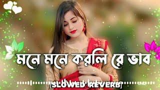 (মনে মনে কৰি ৰে ভৱ)🫥Mona mona korli Re Vab🫥Bangla lofi song Amar Lo-Fi) 🫥(song)