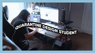 Day In Life Of Quarantined Design Student