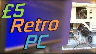 The £5 "Retro" Gaming PC // Part 2: Set up and Benchmarks
