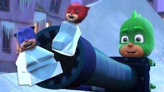 PJ Masks in Hindi - Gekko's Nice Ice Plan - हिंदी Kahaniya - Hindi Cartoons for Kids