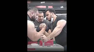 Levan Saginashvili showed real power to Suhail Khan  #armwrestling #levansaginashvili #shorts