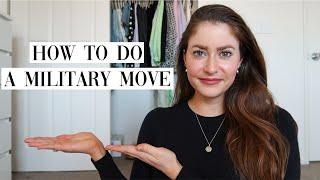 TIPS FOR YOUR MILITARY PCS 2021 Things I Wish I Knew! | Caitlin Mahina Catania