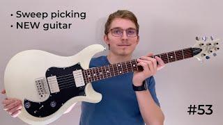 Sweeping the scales on my NEW GUITAR | 52WGP #53
