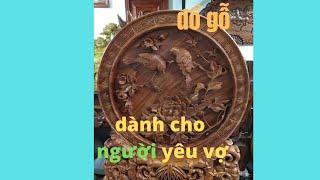 Tranh đĩa phu thê viên mãn. Dành cho người đàn ông yêu  thương phụ nữ