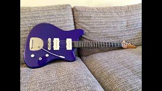 Gray Guitars Online Guitar Store: Skipper model in Royal Purple Metallic High Gloss Nitro