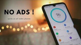 Remove Ads In Redmi Phones And POCO Phones