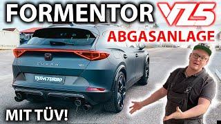 ABGASANLAGE mit TÜV! Cupra FORMENTOR VZ5 - MEHR 5 Zylinder Sound - Revs - Acceleration - BTM Turbo