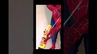 Casi pierdo ! #hombrearaña #spiderman #Shorts