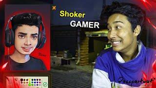 I DRAW SHOKER GAMER - I AM ARTIST || Narin The Gamer