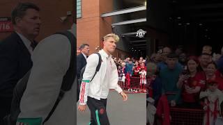 Rasmus Hojlund Arrives At Old Trafford ️