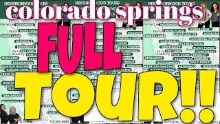 EXCLUSIVE INSIDE Colorado Springs FULL TOUR of Neighborhoods [A Must If Moving to Colorado Springs]