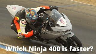 Ninja 400's Humiliate Thunderhill A Group Track Day - ShortGuyMoto