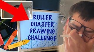 Such a Fail!! Roller Coaster Drawing Challenge - Parkessent 2023