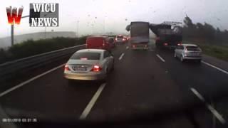 TORNADO AUTOSTRADA A4 NEL VENETO